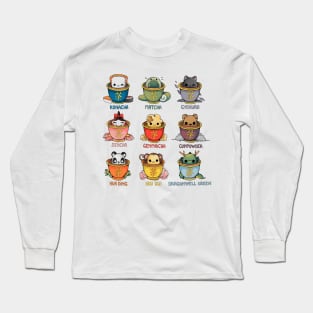 Tea Kawaii Long Sleeve T-Shirt